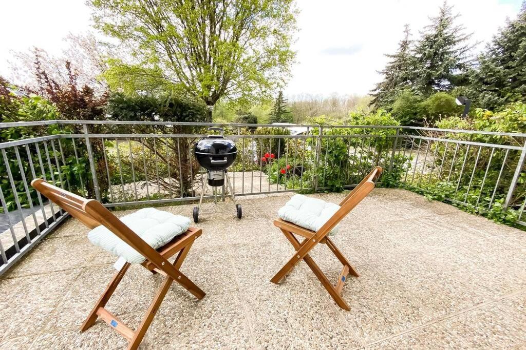 Apartment Am Auensee Mit Grosser Terrasse & Privat-Parkplatz Лейпциг Экстерьер фото